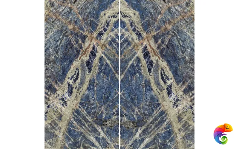 PORCELANOSA XTONE ANDES BLUE POLISHED A 160х320x0.6 G-1054