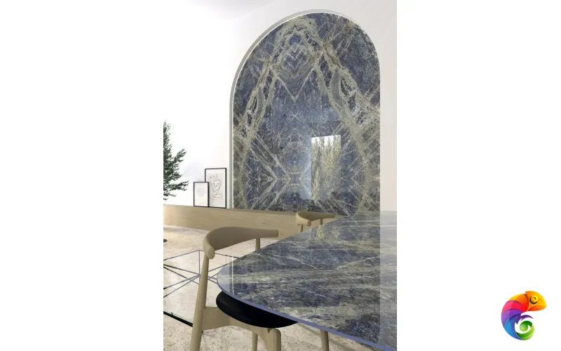 PORCELANOSA XTONE ANDES BLUE POLISHED A 160х320x0.6 G-1054