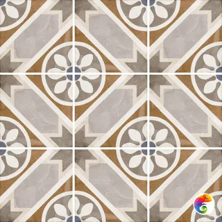 EQUIPE ART NOUVEAU APOLLO COLOUR 20х20 EQ-5