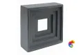 HARMONY PIQUE CLOTH ANTHRACITE 19.8х19.8 H-40