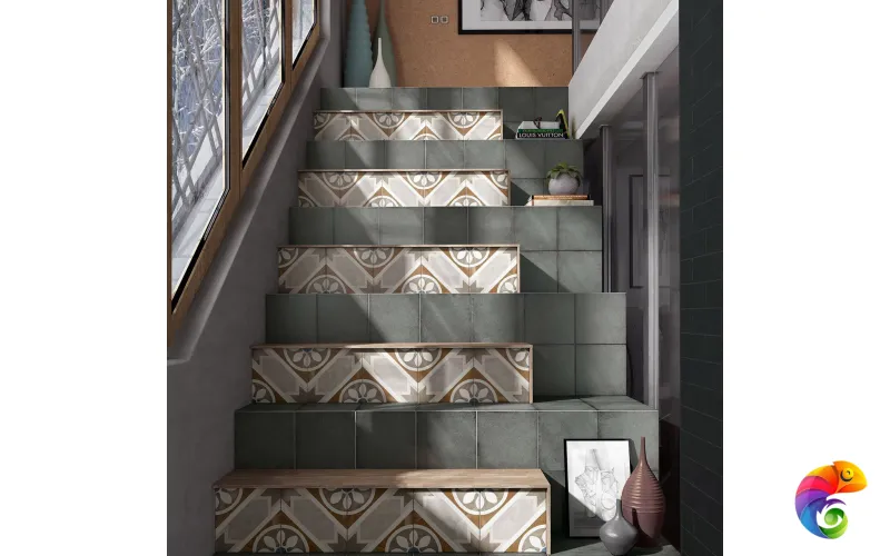 EQUIPE ART NOUVEAU CHARCOAL GREY 20х20 EQ-3