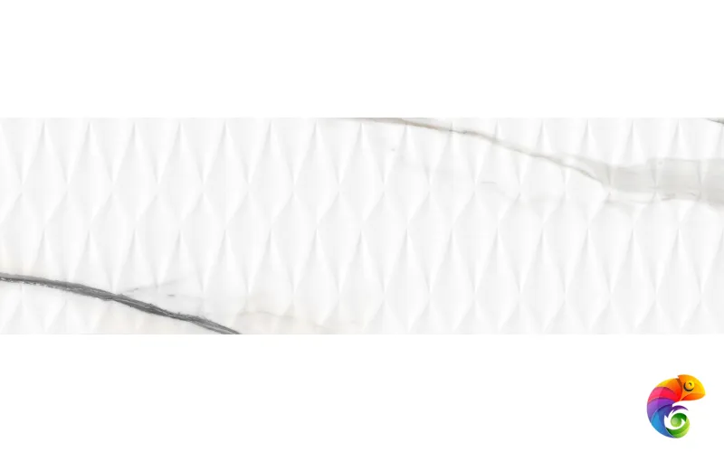 COLORKER CALACATTA IRIS GOLD WHITE 31.6х100 M-77