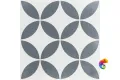 HARMONY HAVANA WHITE PETALS 22.3х22.3x0.9 Q-6
