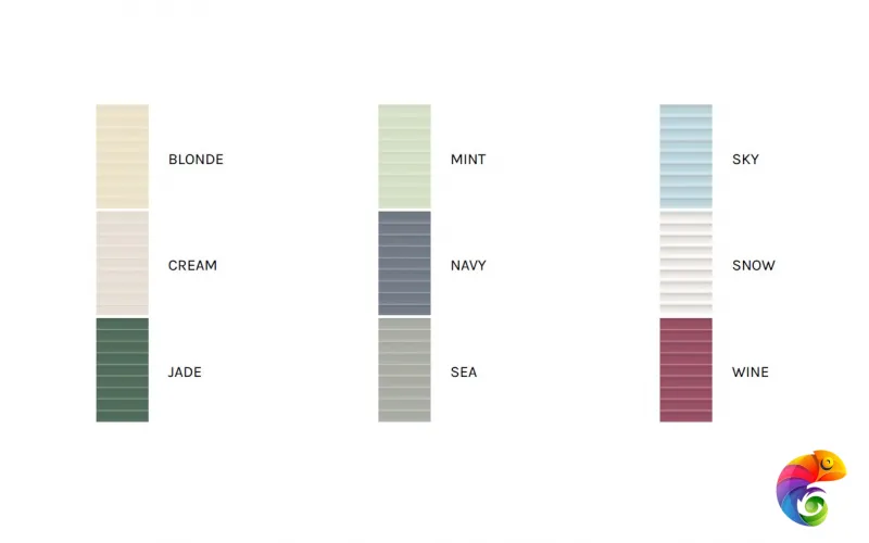 LANTIC COLONIAL BLINDS NAVY 16.15х30x1.15 G-222