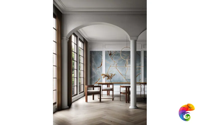 PORCELANOSA XLIGHT BLUE ROMA SILK 120х270 G-2505