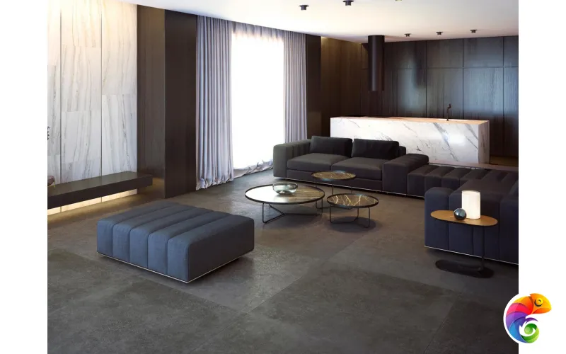 PORCELANOSA BOTTEGA ANTRACITA  L 120х120x8 G-392