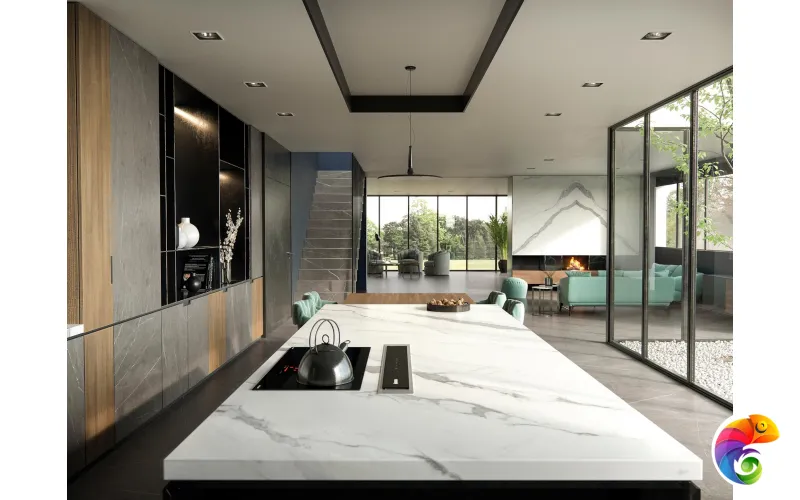 PORCELANOSA XLIGHT LIEM GREY NATURE 120х120x6 G-2528