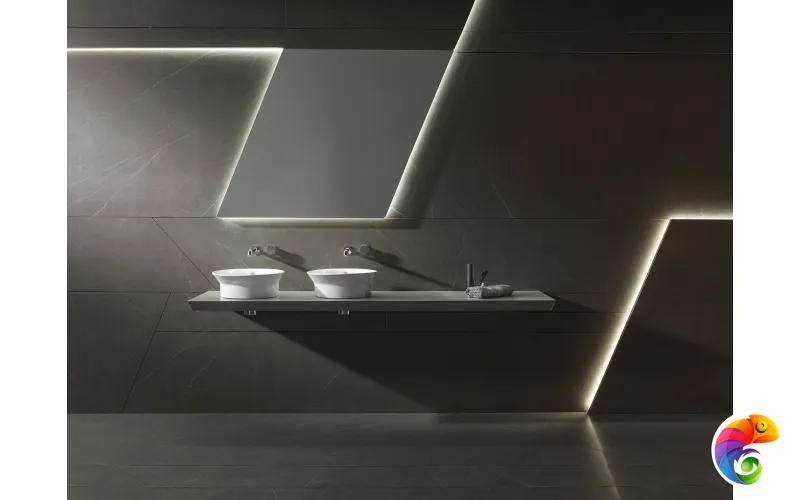 PORCELANOSA XLIGHT LIEM GREY NATURE 120х120x6 G-2528