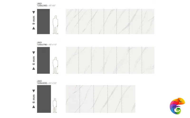 MIRAGE BIANCO STATUARIO JW 01 LUC SQ 120х278x6