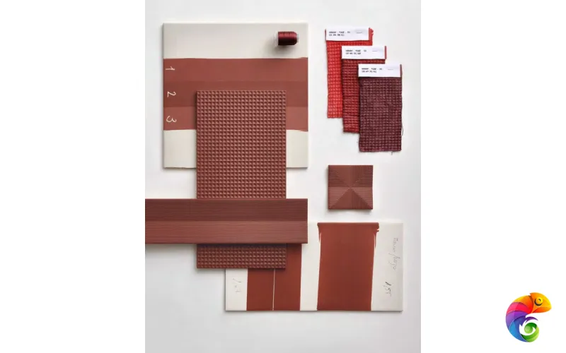 HARMONY PIQUE 3D BOURDEAUX 10х40 H-35
