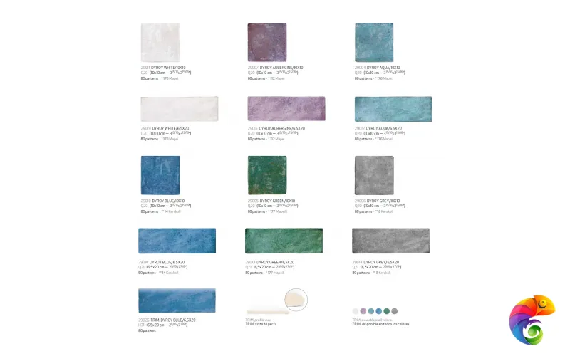 HARMONY DYROY GREEN 10х10x0.85 Q-20