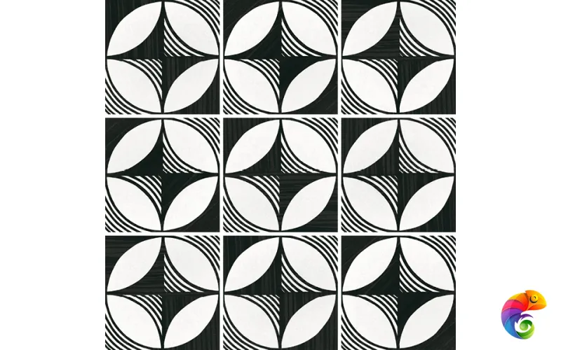 EQUIPE COMPASS B&W 20x20 EQ-5