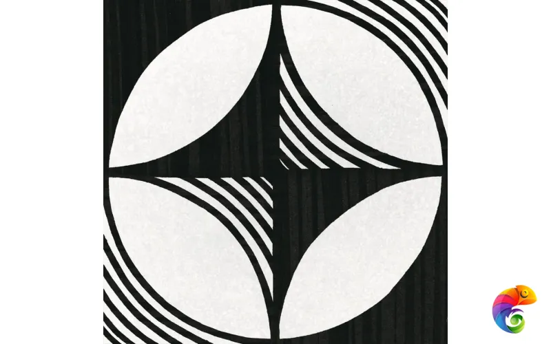 EQUIPE COMPASS B&W 20x20 EQ-5