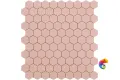 VIDREPUR CANDY PALE ROSE HEX (3.5X3.5) 31.7х30.7