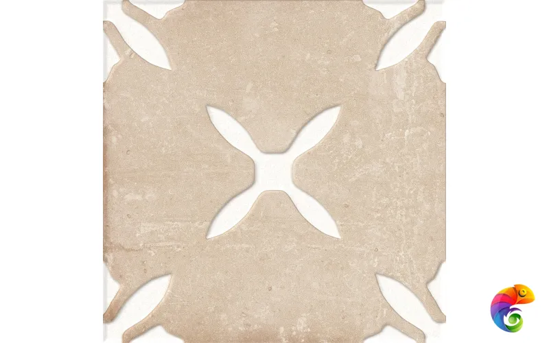 HARMONY PANGEA SAND FLOWER LT 22.3х22.3 Q- 61