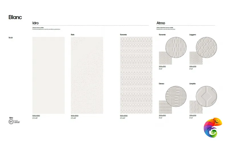 MIRAGE BLANC TA 01 IDRO 50х120x0.85