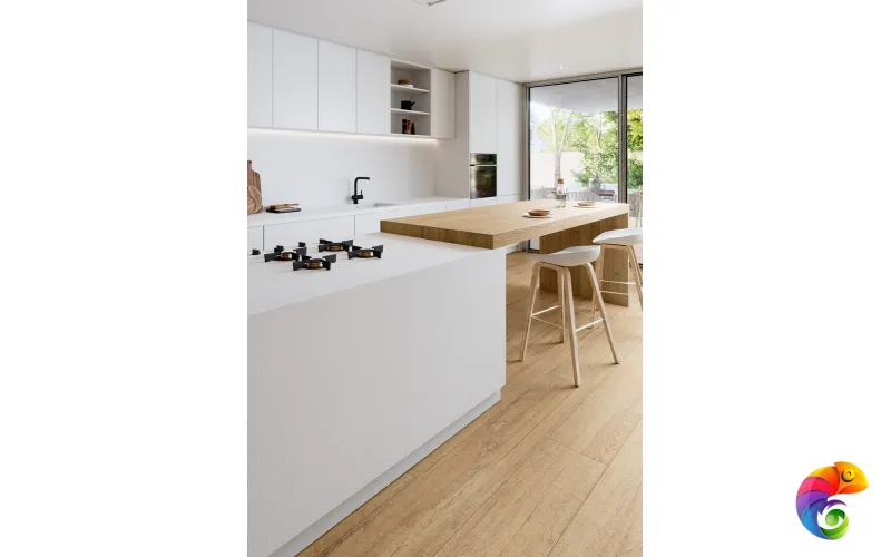 GRESPANIA COVERLAM BIANCO SUPREME FLAMEADO 162х324x12