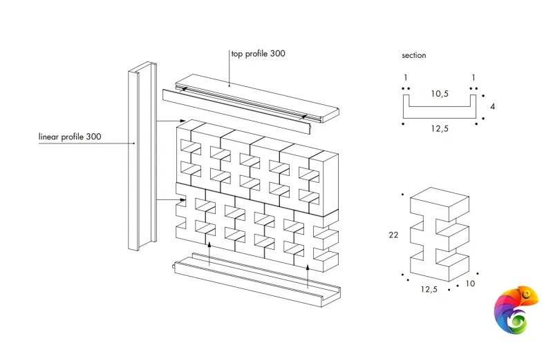 MUTINA BRAC NERO 13х22