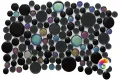 LANTIC GLACIER MOON METALLIC BLACK 19x29 G-119