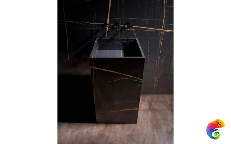 PORCELANOSA XLIGHT NYLO NOIR 01 POLISHED 120х270 G-2705