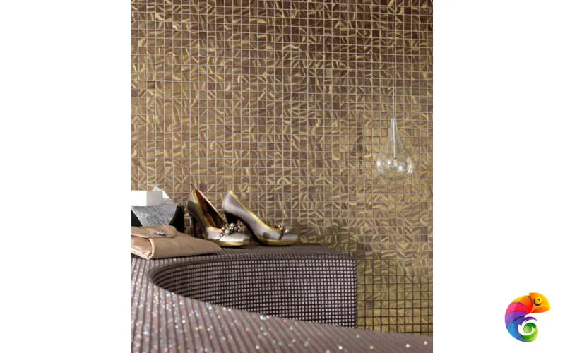 VIDREPUR ARTS SATIN GOLD (2.5Х2.5) 31.5х31.5