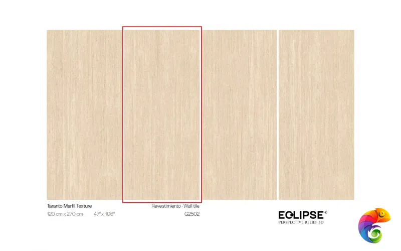 PORCELANOSA XLIGHT TARANTO MARFIL TEXTURE 02 120х270 G-2502