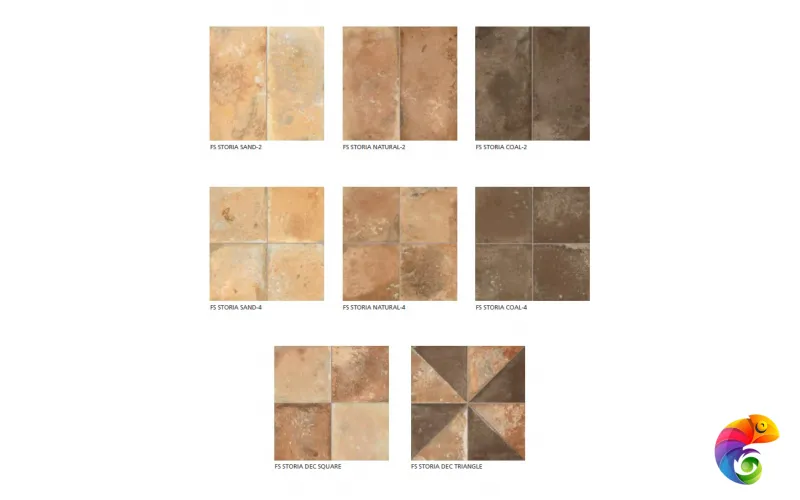 PERONDA FS STORIA DECOR SQUARE 22.3х22.3x0.9 BN-176