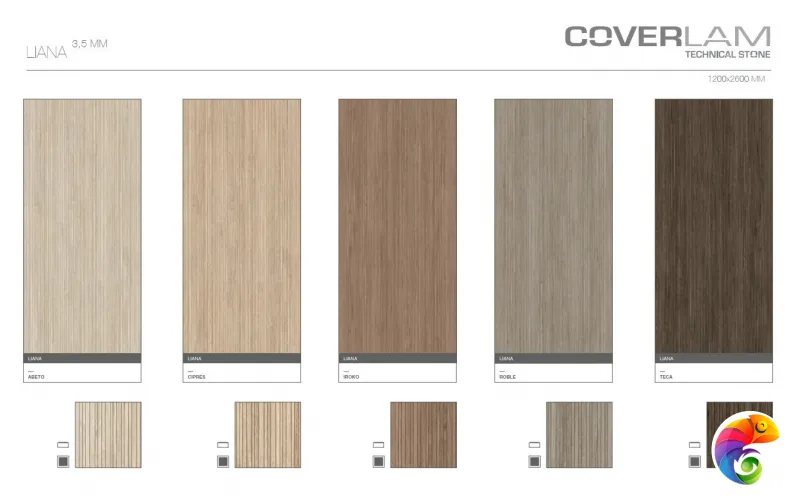 GRESPANIA COVERLAM LIANA IROKO 120х260х3.5