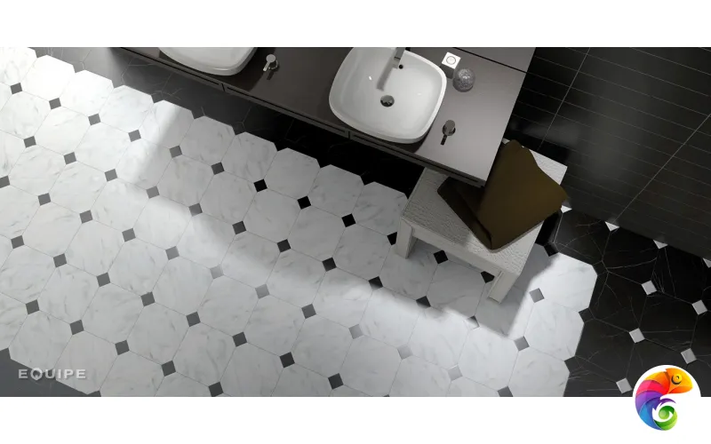 EQUIPE OCTAGON MARMOL BLANCO 20х20 EQ-3