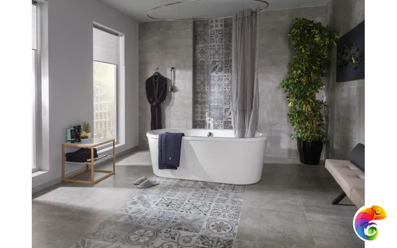 PORCELANOSA ANTIQUE SILVER L 59.6x59.6 G-359 