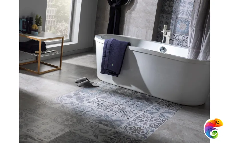 PORCELANOSA ANTIQUE SILVER L 59.6x59.6 G-359 