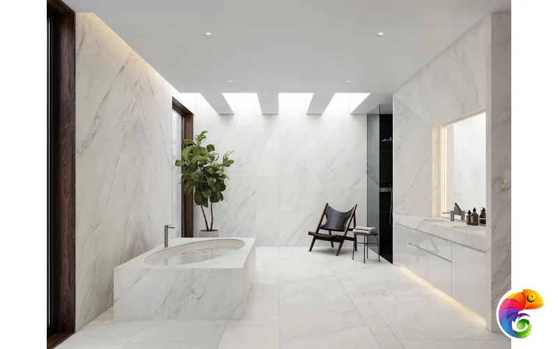 PORCELANOSA XLIGHT GLEM WHITE A POLISHED 120х270 G-2504