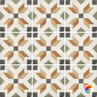 EQUIPE ART NOUVEAU EMPIRE COLOR 20х20 EQ-5