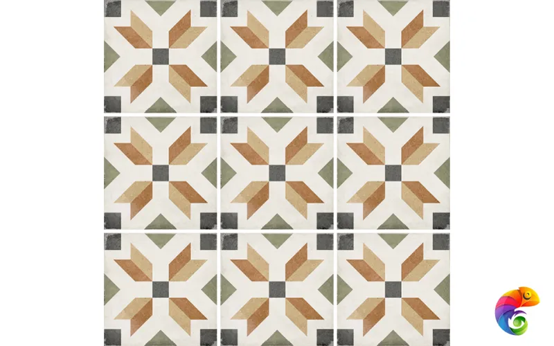 EQUIPE ART NOUVEAU EMPIRE COLOR 20х20 EQ-5