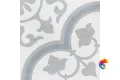 HARMONY HAVANA SILVER ORNATE 22.3х22.3x0.9 Q-6