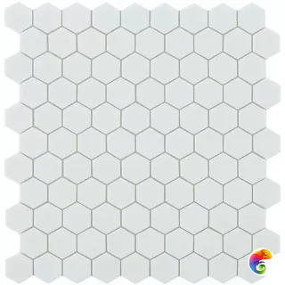 VIDREPUR NORDIC MATT WHITE HEX (3.5x3.5) 31.7х30.7