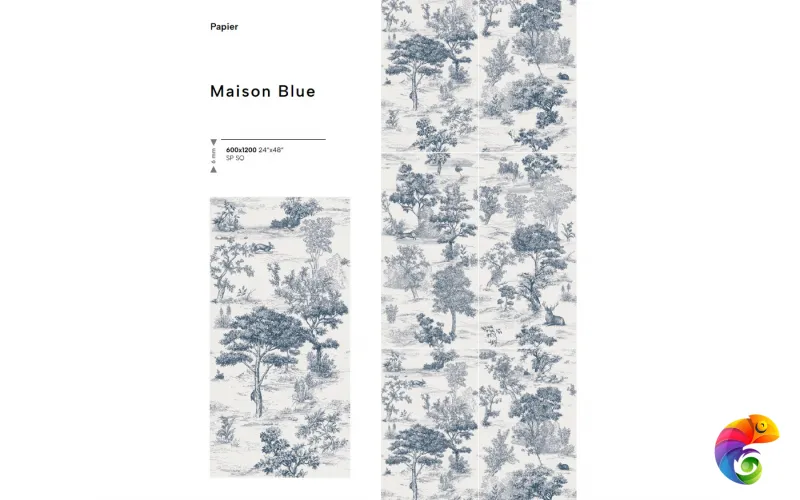 MIRAGE MAISON BLUE PP SP SQ 60х120x0.6