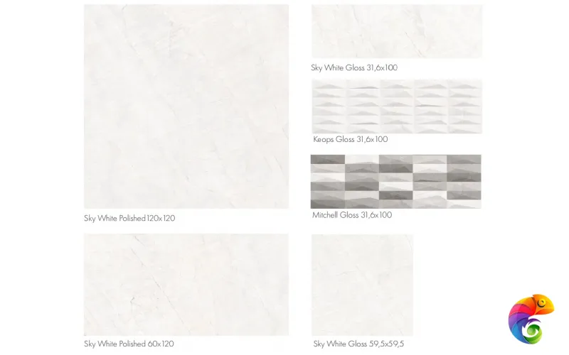 COLORKER SKY WHITE POLISHED 60х120 M-79