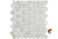 VIDREPUR ANTARCTICA SNOW HEX (3.5Х3.5) 31.7х30.7