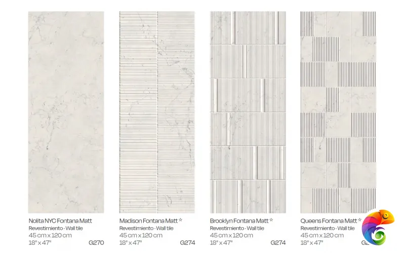 PORCELANOSA FONTANA MATT BROOKLYN 45х120 G-274