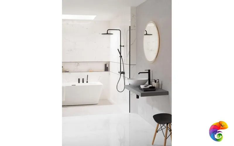 PORCELANOSA CARRARA BLANCO BRILLO L 59.6х59.6 G-347