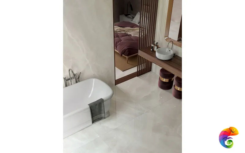 MIRAGE WHITE CRYSTAL CP 05 LUC SQ 120х120х9