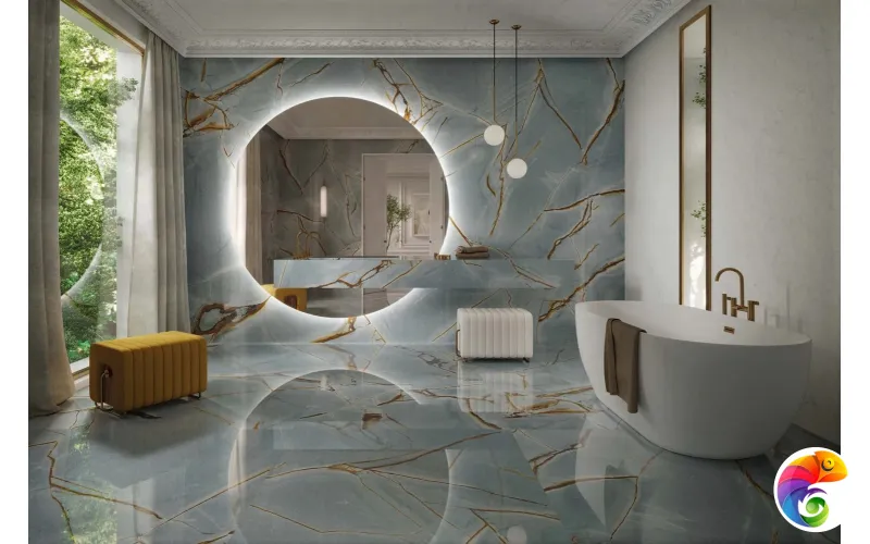 PORCELANOSA XLIGHT BLUE ROMA SILK 120х120 G-2531