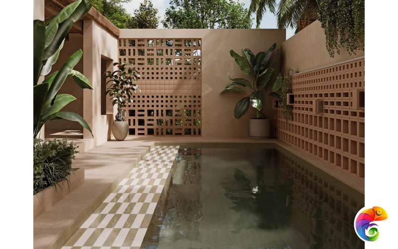 HARMONY JALI CLAY 10х10 H-20