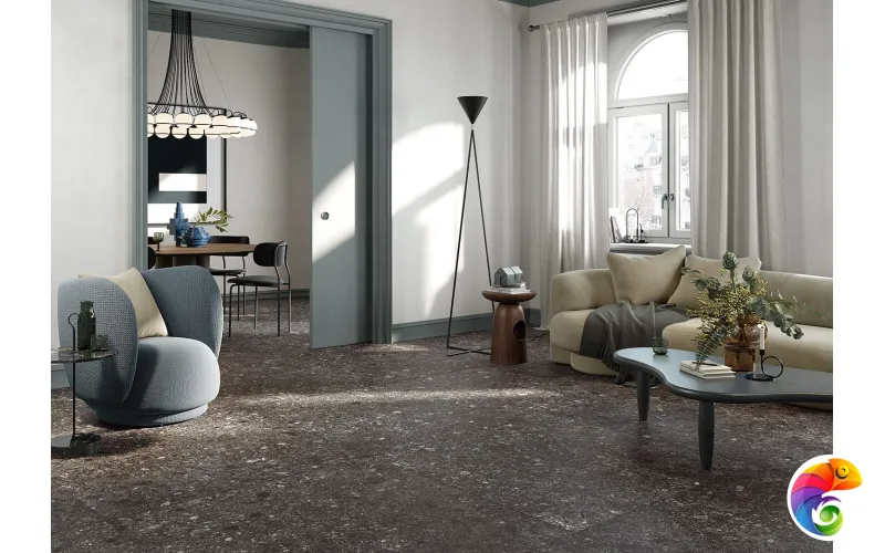 MIRAGE SVART RR 03 NAT SQ 60х120х9