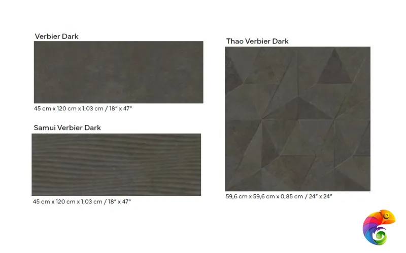 PORCELANOSA VERBIER DARK 45х120 G-270