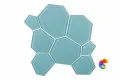 LANTIC HEXCUBE BLUE 30x29.5 G-159