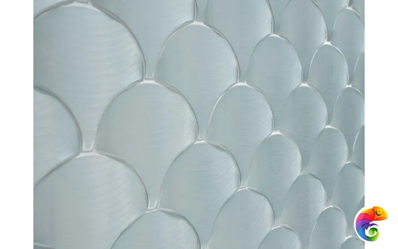 LANTIC GRAVITY ALUMINIUM SHELL AQUAMARINE 24.4х26.4x0.3 G-146