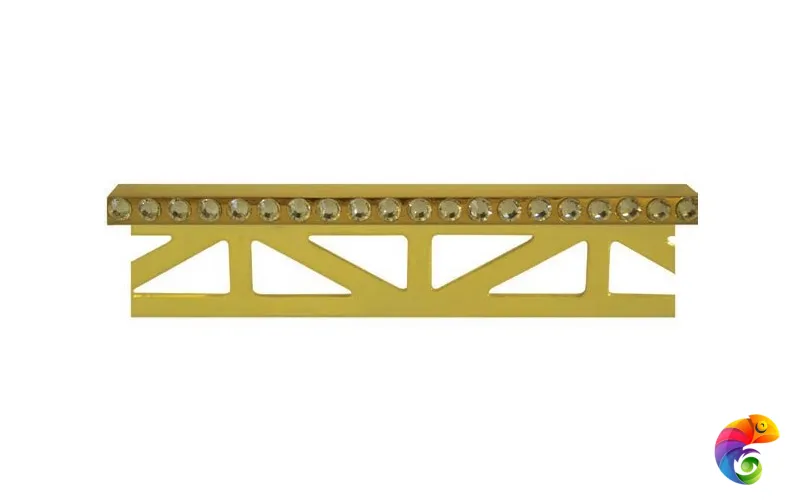 BUTECH PRO-MATE 5 GOLD 24K SWAROVSKI 11 mm (250 cm)