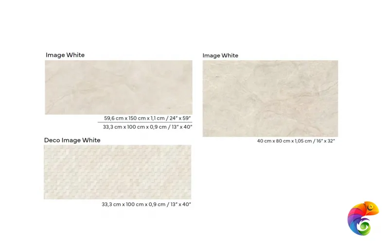 PORCELANOSA IMAGE WHITE 33.3х100х0.92 G-271